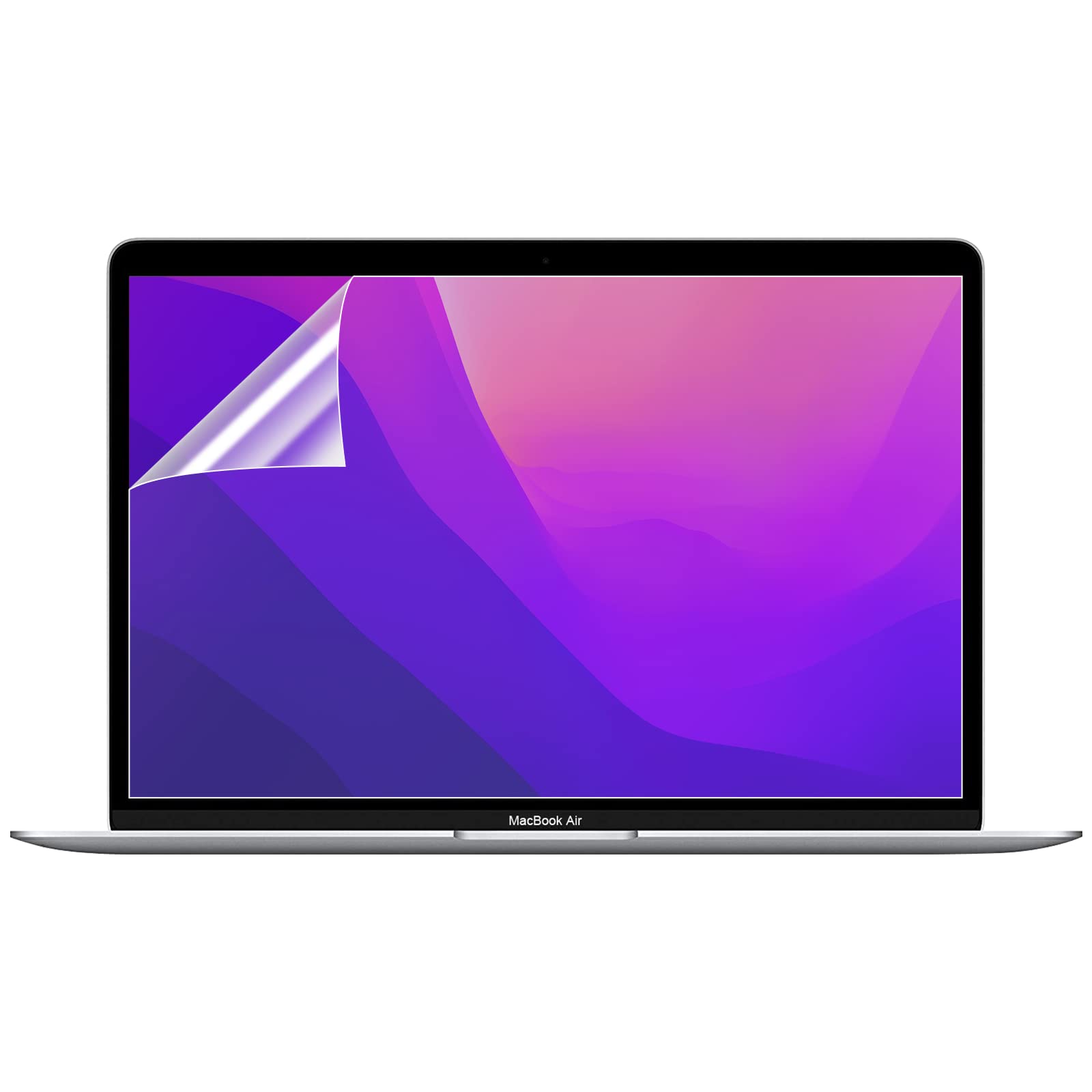 Paquete de 2 protectores de pantalla compatibles con MacBook Pro de 13 pulgadas (2016-2022 / M1, M2) y MacBook Air de 13 pulgadas (2018-2021 / M1), protector de pantalla antirreflejos, protector de