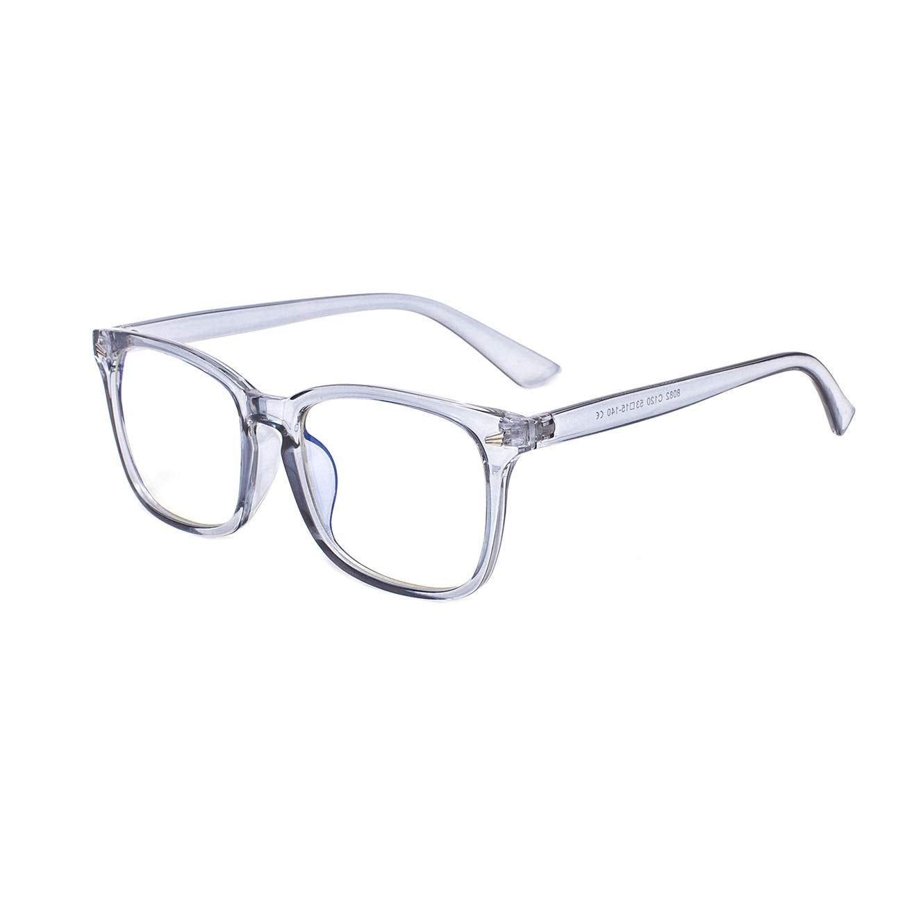MAXJULI Blue Light Blocking Glasses,Computer Reading/Gaming/TV/Phones Glasses for Women Men(Transparent)