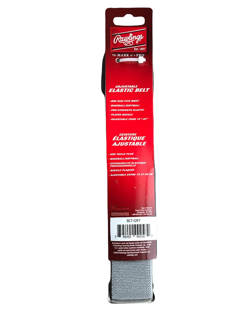 Rawlings | Elastic Game Day Belt | Baseball/Softball | Adult/Youth | Multiple Colors