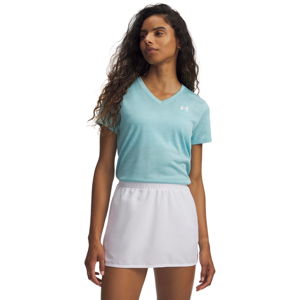 Under Armour Women's Tech Twist V Neck Short Sleeve T-Shirt