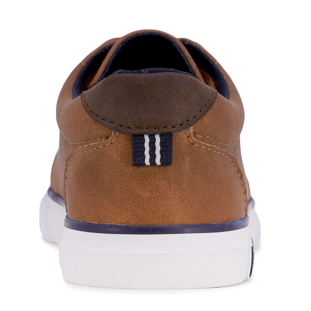 Nautica Kids Boys Lace-Up Fashion Sneakers Low-Top Dress Shoes for Youth - (Big Kid/Little Kid)
