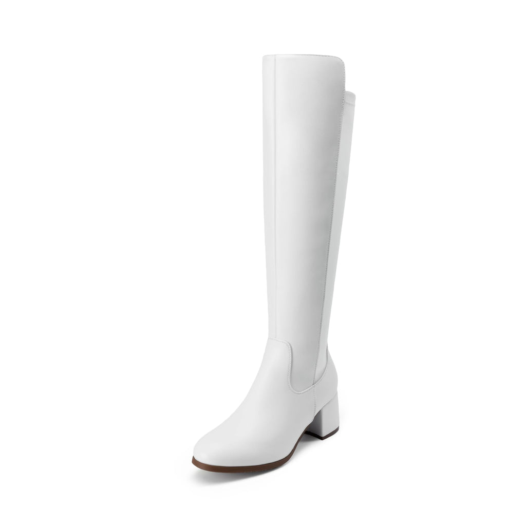 DREAM PAIRS Women's Knee High Stretchy Fashion Boots