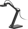 IPEVO V4K PRO Ultra HD USB Document Camera with AI-Enhanced Mic, for Classroom visualization, Online Teaching, Work from Home, Streaming, with Noise Cancellation for Clear Voice, Black