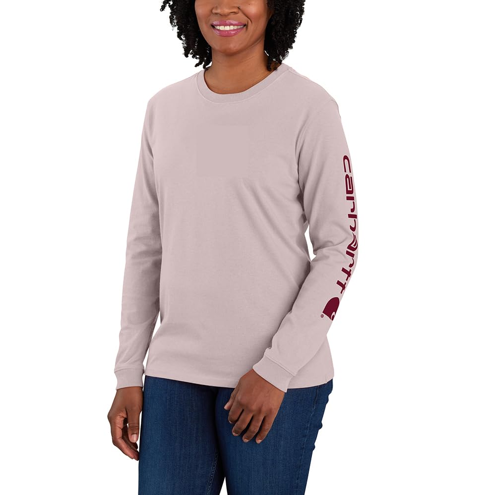 Carhartt Women's Dearborn Loose LS Logo T-Shirt
