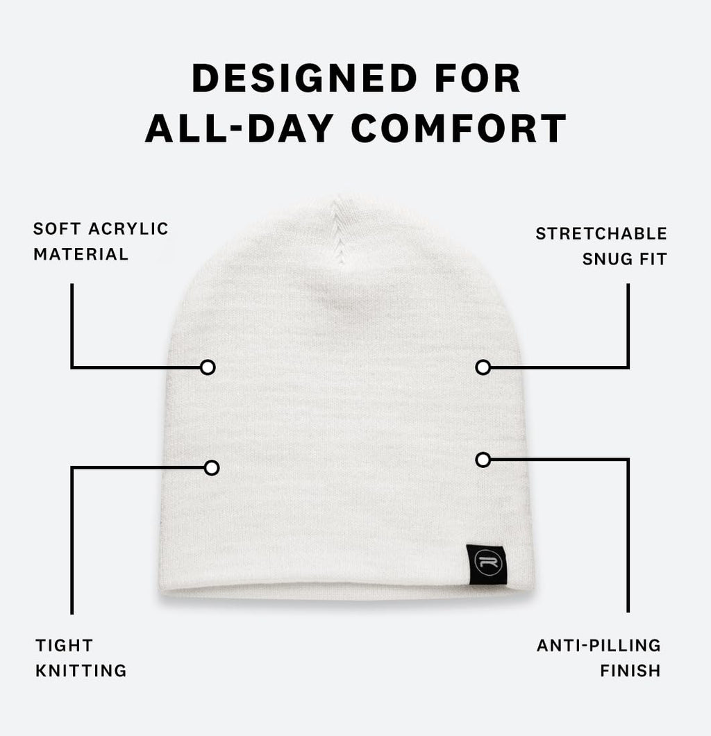Original Beanie Cap - Soft Knit Beanie Hat - Warm and Durable