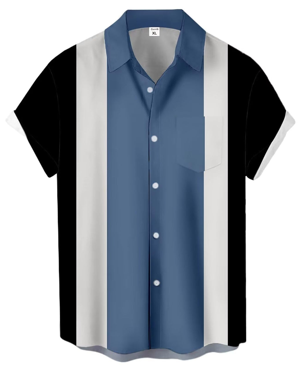 Bowling Shirts for Men Print Short Sleeve Regular Fit Hawaiian Casual Button Down Beach Shirts