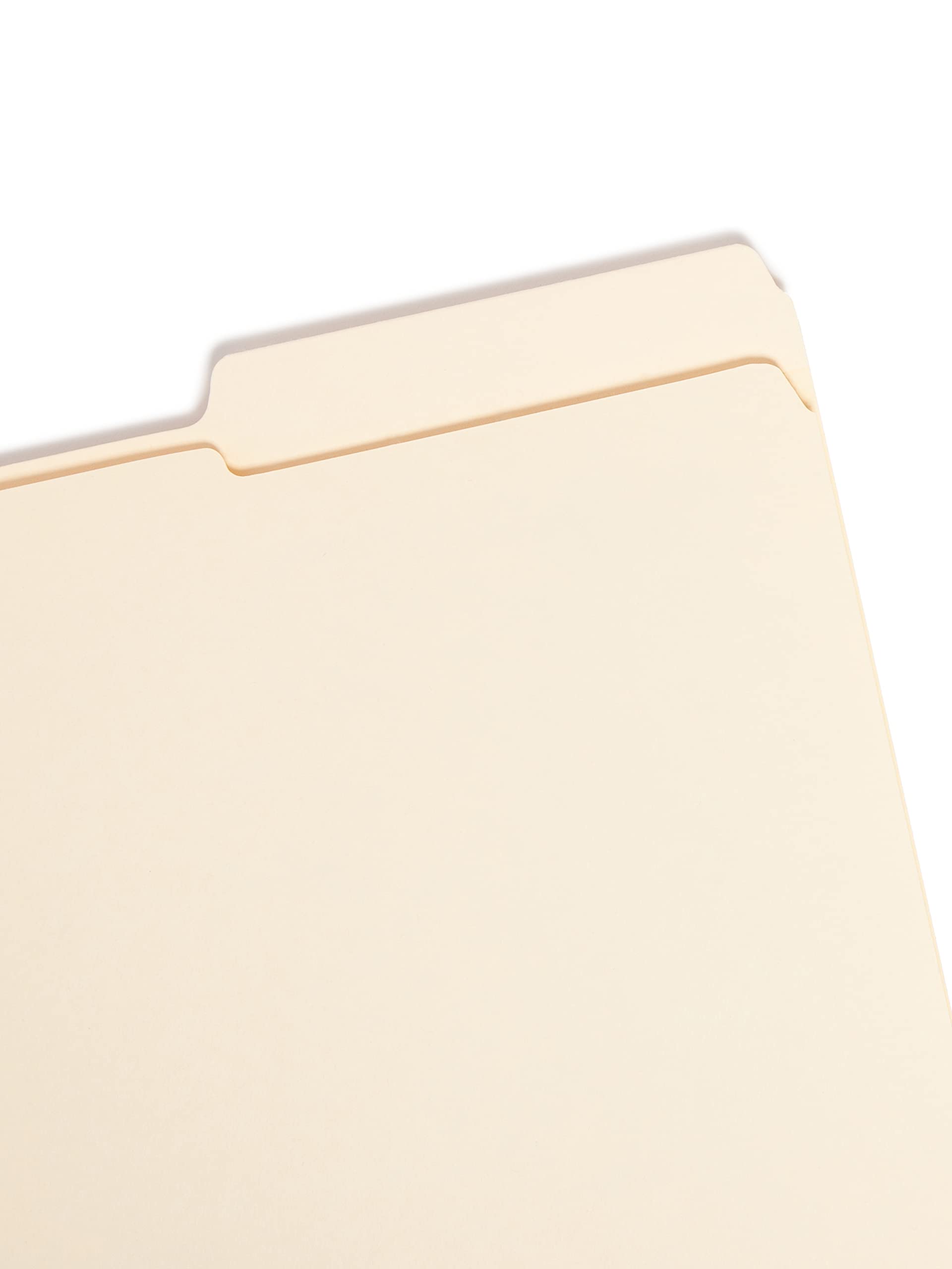 Smead File Folder, Reinforced 1/3-Cut Tab, Center Position, Legal Size, Manila, 100 per Box (15336)