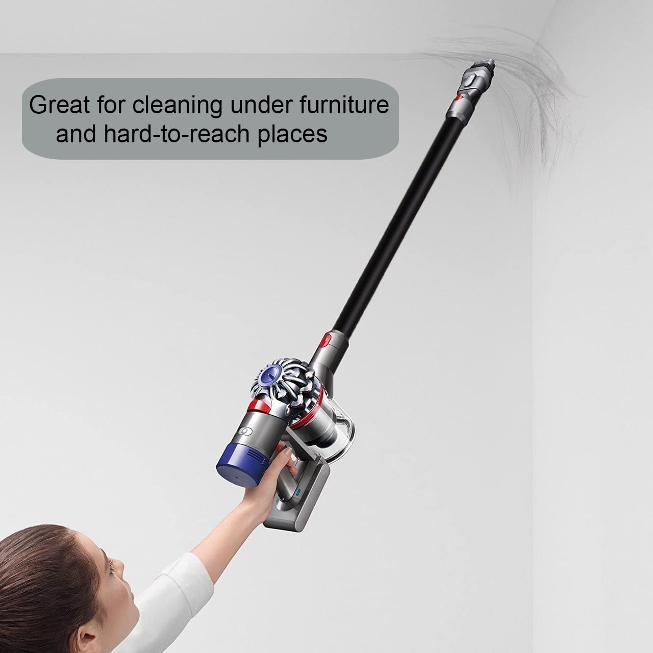 GYLBF Quick Release Wand Compatible for Dyson V15 V11 V10 V8 V7 Stick Vacuum Cleaners, Vacuums Attachment Extension Tube, 28.3 IN (Black)