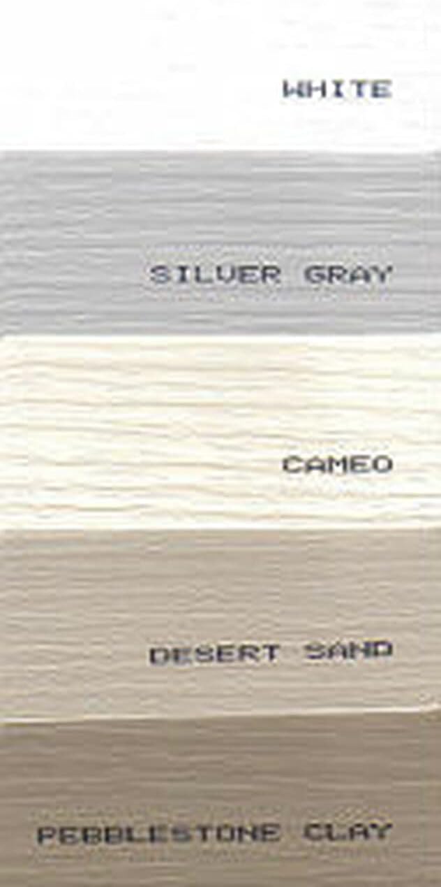 Mobile Home Skirting Vinyl Underpinning Panel White 16" W x 28" L (Pack of 8)
