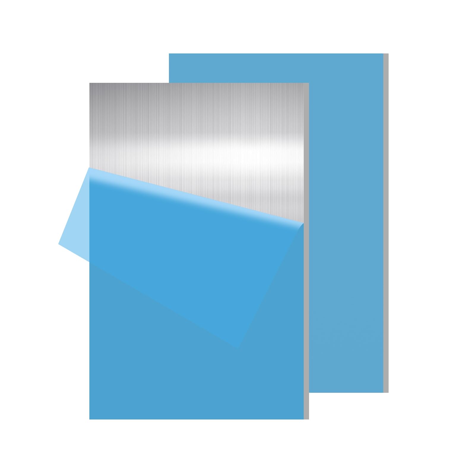 5PCS 6061 Aluminum Sheet Metal 1/4" x 4" x 4", Aluminum Plates Covered with Protective Film, Heat Treatable Aluminum Flat Bar for DIY Craft, Industry