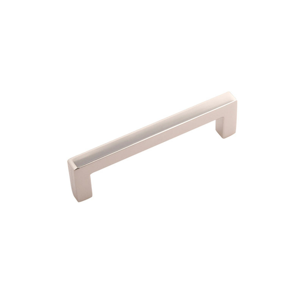 Hickory Hardware Solid Core Kitchen Cabinet Pulls, Luxury Cabinet Handles, Hardware for Doors & Dresser Drawers, 3 Inch Hole Center, Brushed Golden Brass, Skylight Collection (Pack of 1)