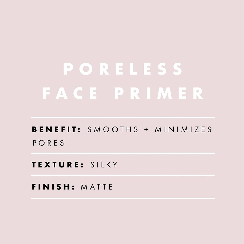 e.l.f. Poreless Face Primer, Skin-Smoothing Matte Makeup Base, Minimizes Pores & Fine Lines, Long-Lasting Foundation Primer with Tea Tree & Vitamins A & E, Vegan & Cruelty-Free