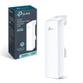 TP-Link 2.4GHz N300 Long Range Outdoor CPE for PtP and PtMP Transmission | Point to Point Wireless Bridge | 9dBi, 5km+ | Passive PoE Powered w/Free PoE Injector | Pharos Control (CPE210)
