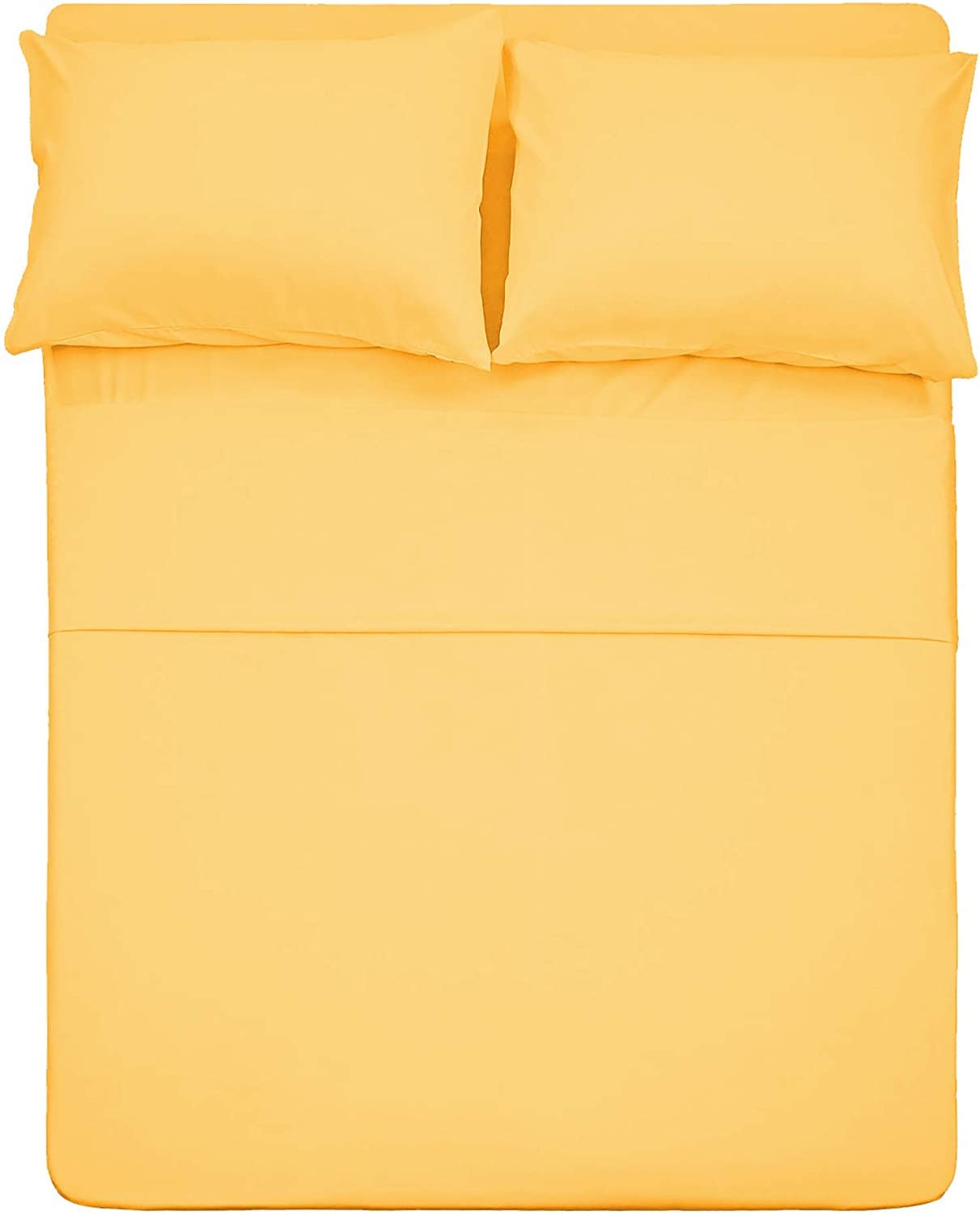 Best Season Bed Sheet Set - 1 Flat Sheet,1 Fitted Sheet and 1 Pillow Cases, Extra Soft Luxury Bedding Set,Deep Pockets,Wrinkle,Fade Resistant - Hypoallergenic- 3 Piece (Twin,Baby Blue)