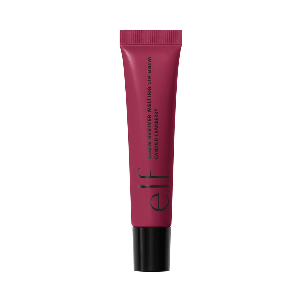 e.l.f. Glow Reviver Melting Lip Balm, Hydrating Tinted Lip Balm For A Glossy Finish & Soft, Supple Lips, Vegan & Cruelty-Free, Blackberry Sorbet