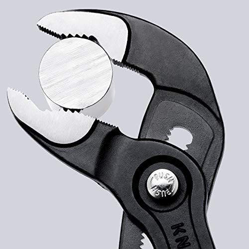 KNIPEX Tools Cobra Water Pump Pliers, 7 1/4 inch, red