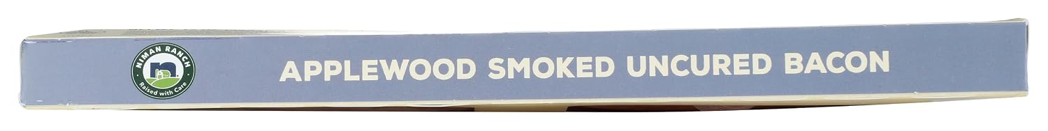 Niman Ranch, Applewood Smoked Uncured Bacon, 12 oz