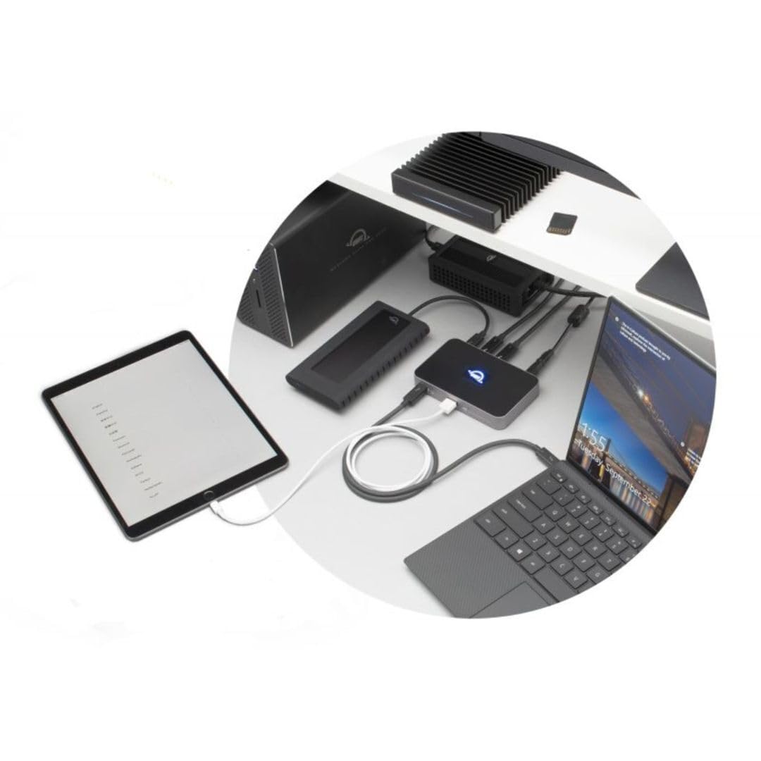 OWC Thunderbolt HUB with 4 X Thunderbolt 4 and 1 X USB-A