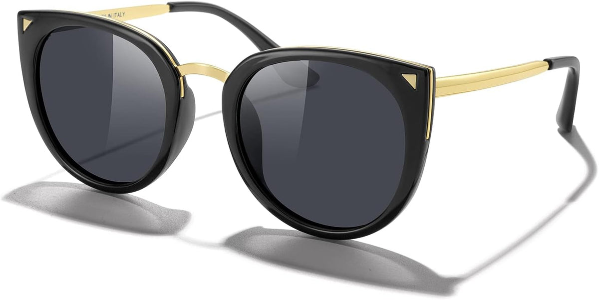 MERRY'S Girls Cat Eye Sunglasses for Kids Age 3-12 Polarized UV400 S7001