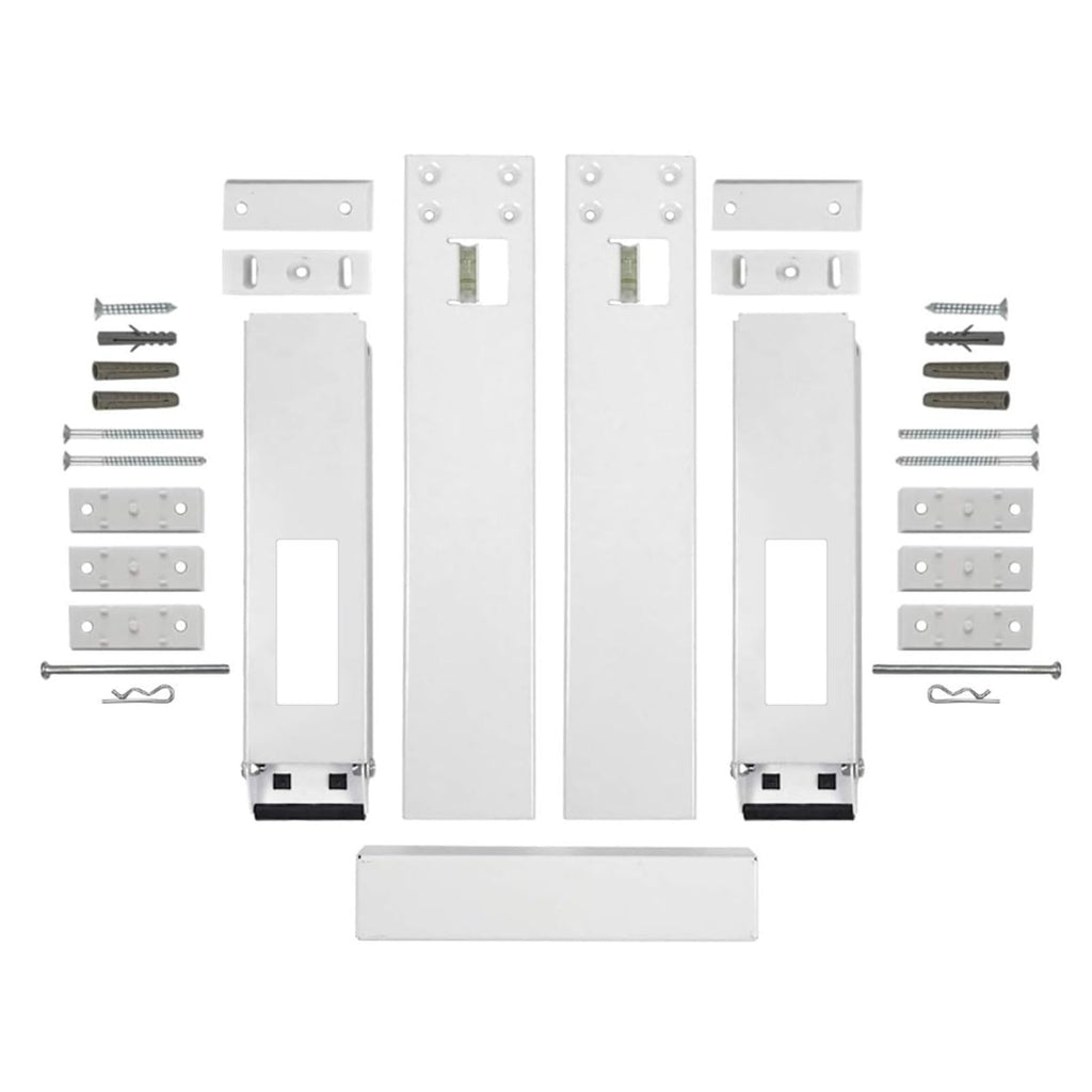 Qualward Air Conditioner Bracket Window AC Support Brackets - Heavy Duty with 2 Arms, Up to 180 lbs for 12000 to 24000 BTU AC Units- Fits Single Or Double Hung Windows