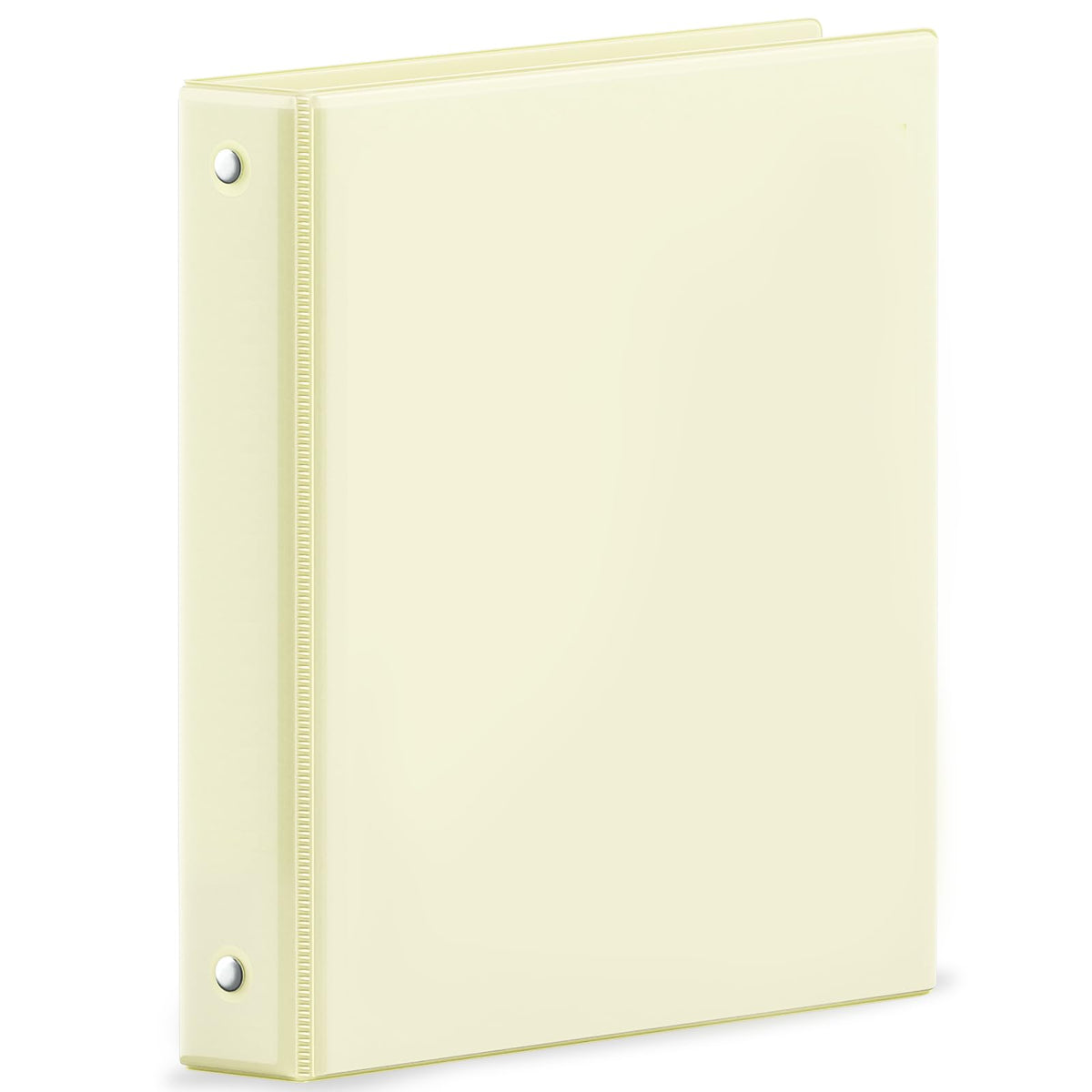 SUNEE 3 Ring Binder 1/2 Inch 1 Pack, Clear View Binder Three Ring PVC-Free (Fit 8.5x11 Inches) for School or Office Supplies, Black