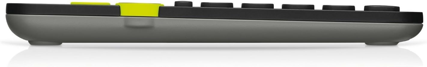 Logitech K480 Wireless Multi-Device Keyboard for Windows, macOS, iPadOS, Android or Chrome OS, Bluetooth, Compact, Compatible with PC, Mac, Laptop, Smartphone, Tablet - Black
