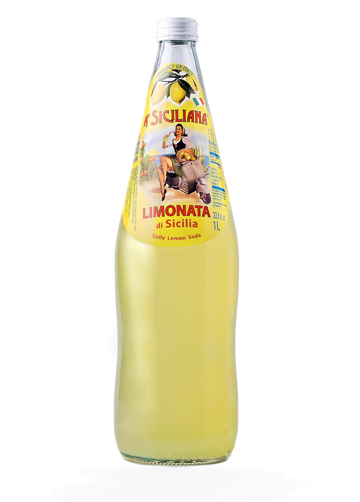 A' Siciliana Sicilian Sparkling Drink Aranciata - Refreshing and Delicious Italian Soda made with Sicilian Blood Orange - Authentic Imported Italian Beverage - Blood Orange Soda 24 Pack of 11.15 fl oz Cans