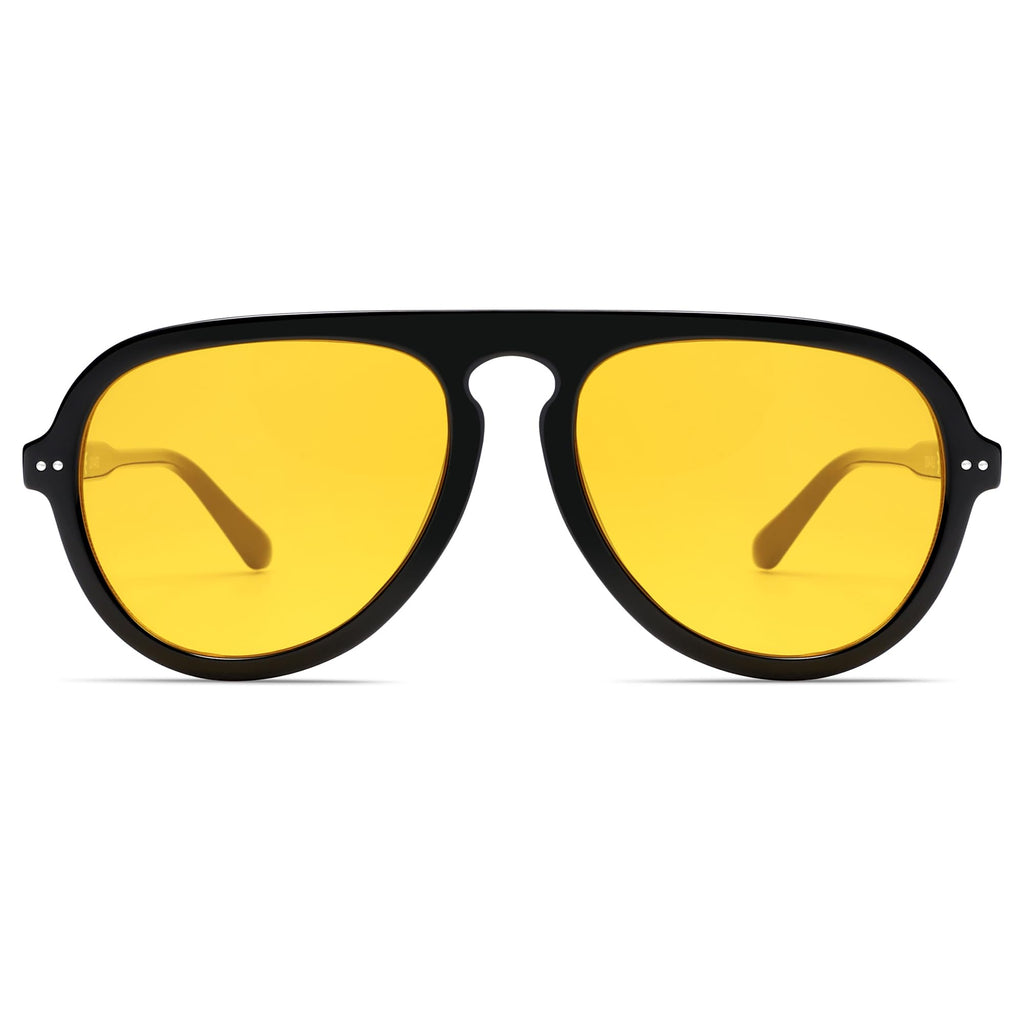 SOJOS Retro Aviator Sunglasses Womens Mens Vintage Plastic Frame Shades Lentes De Sol Para Mujer SJ2255