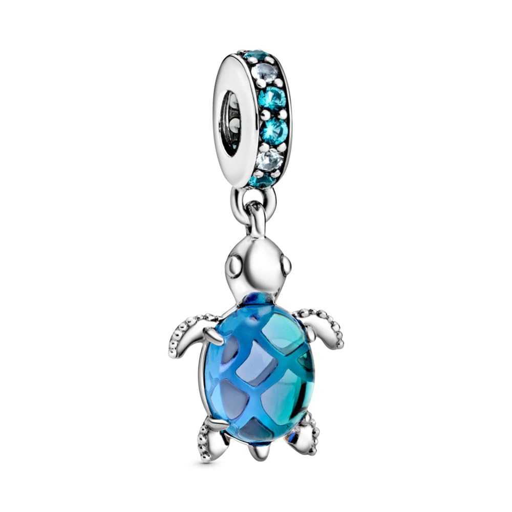 PANDORA Moments Women's Sterling Silver Labrador Puppy Dog Dangle Charm for Bracelet