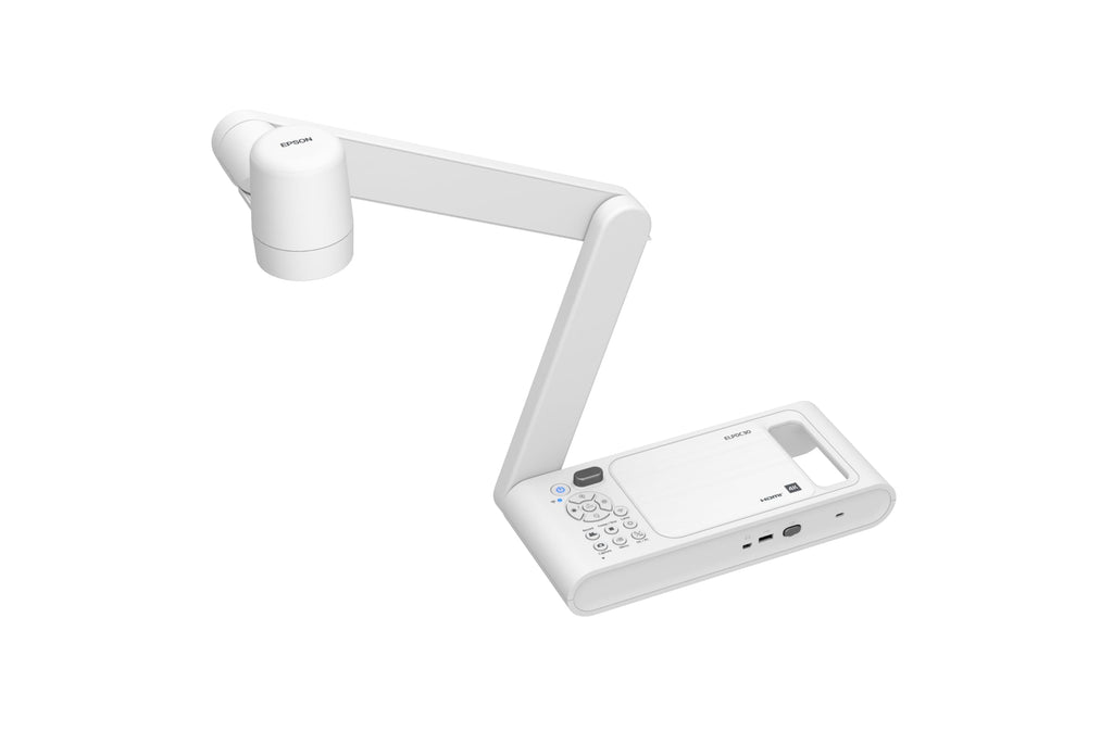 Epson DC-13 High-Definition Document Camera with HDMI, 16x Digital Zoom and 1080p Resolution,White