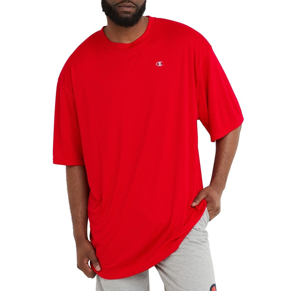 Champion Men's T-shirt, Sport Tee, Moisture Wicking, Anti Odor, Athletic T-shirt for Men (Reg. Or Big & Tall)