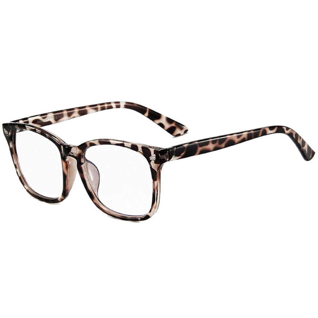 MAXJULI Blue Light Blocking Glasses,Computer Reading/Gaming/TV/Phones Glasses for Women Men(Transparent)