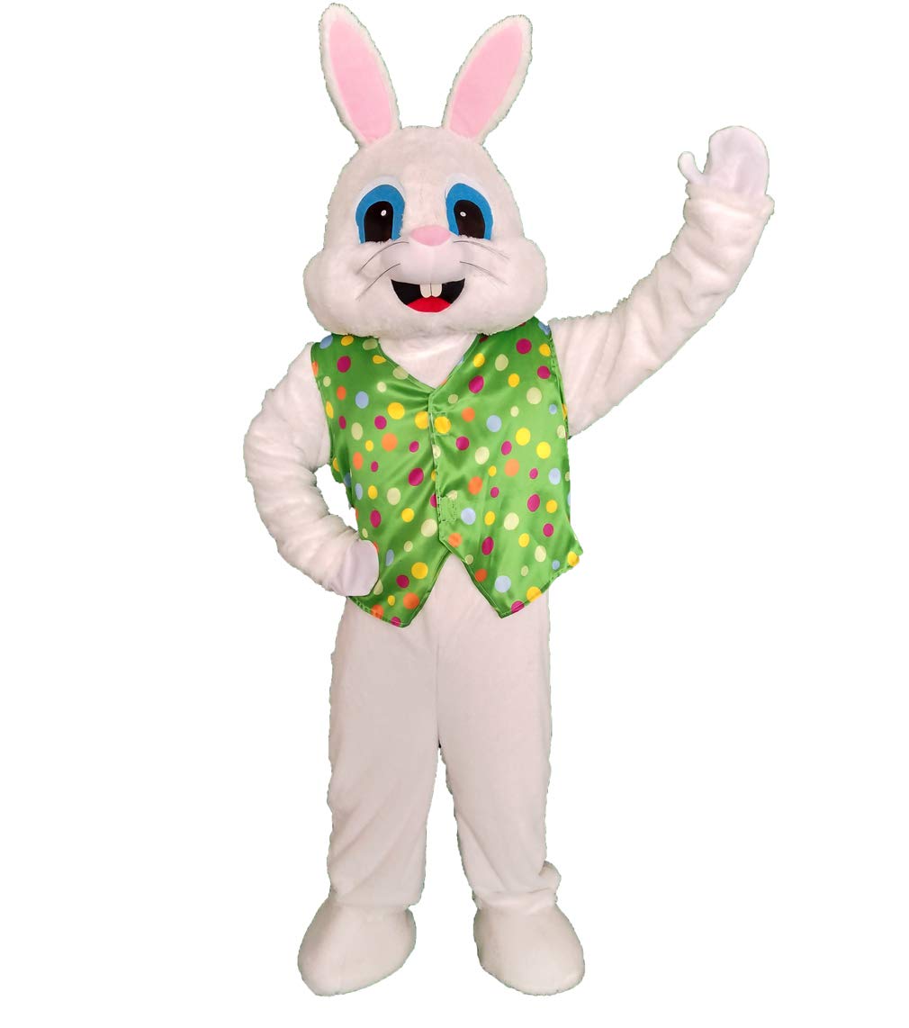 Funny Easter Bunny Bugs Rabbits Mascot Costume Adult Halloween Costume