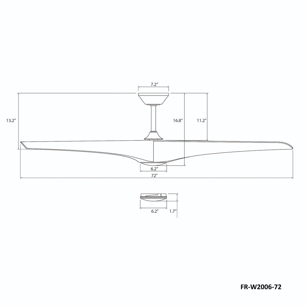 Modern Forms Zephyr Smart Indoor and Outdoor 3-Blade Ceiling Fan 52in Bronze/White Oak with Adjustable CCT 2700K-3000K-4000K-5000K LED Light Kit and Remote Control