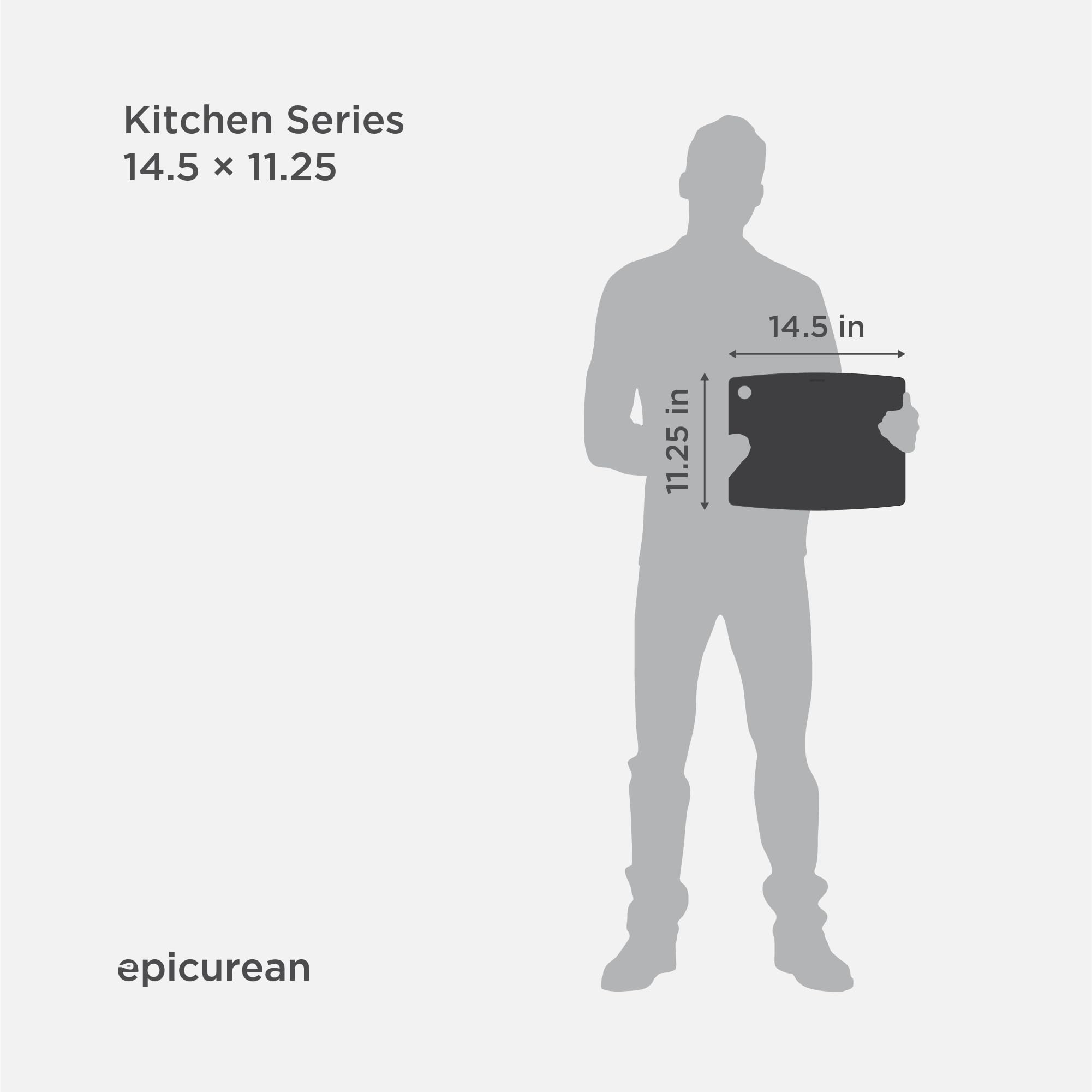 Epicurean Kitchen Series Cutting Board, 11.5-Inch × 9-Inch, Natural