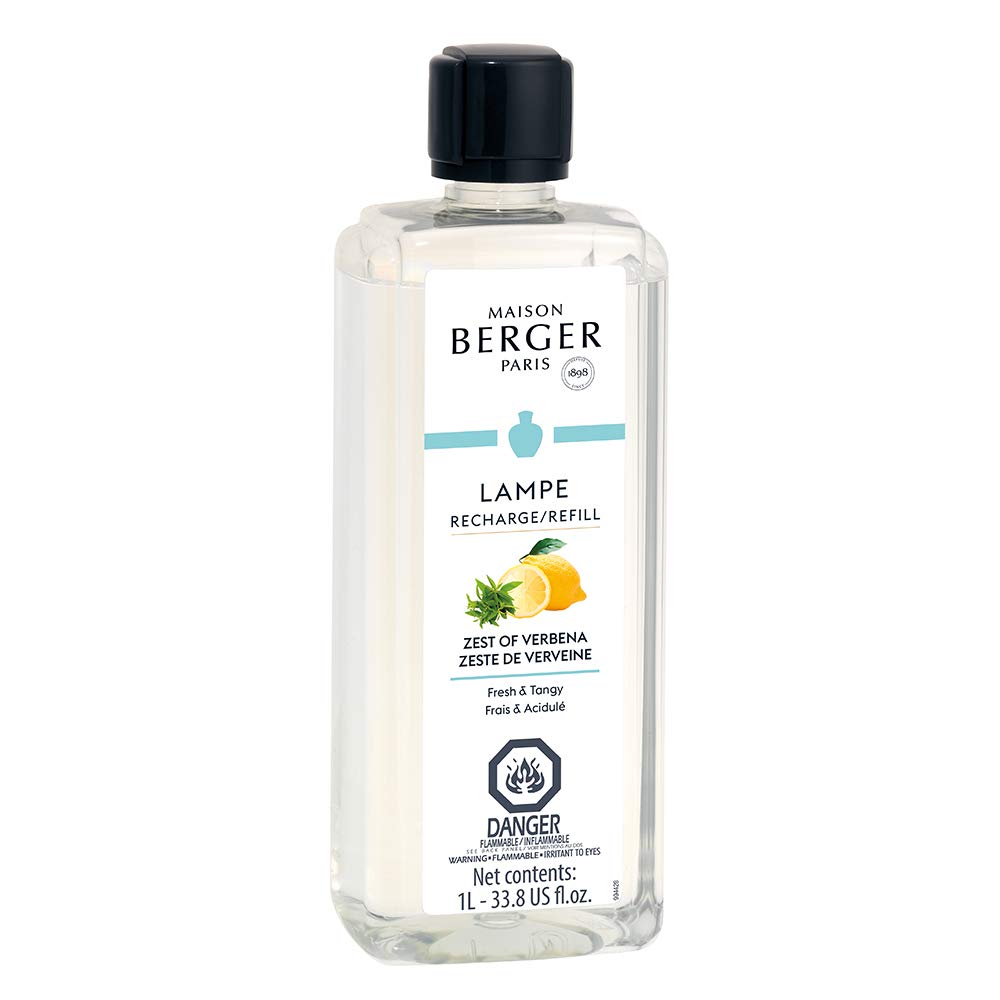 MAISON BERGER Lampe Berger Refill, 1 L, Agaves Garden | Catalytic Lamp Fragrance Refill, Helps Neutralize Odors, ~160 h Fragrance Diffusion, Made in France