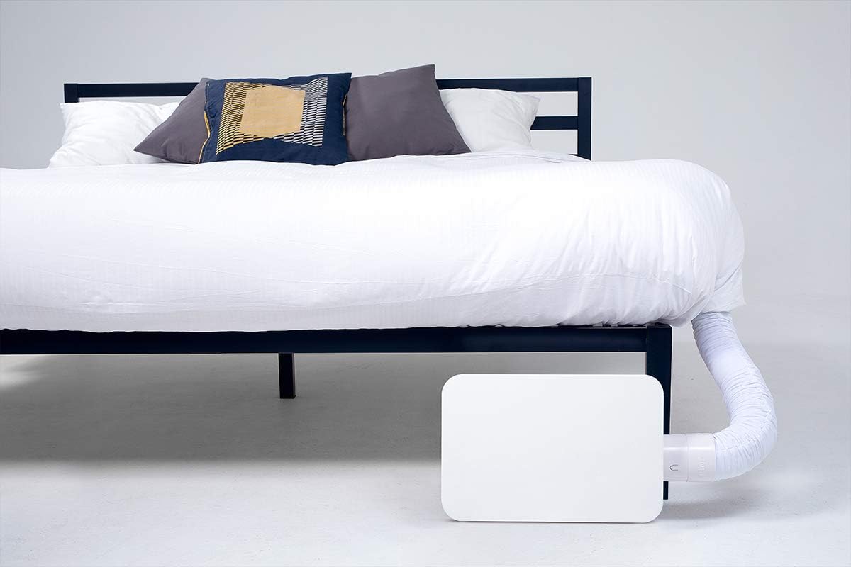 BedJet 3 Climate Comfort for Beds, Cooling Fan + Heating Air Bundle with Cloud Sheet (Queen/Full Size Sheet)