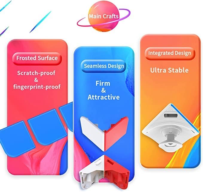 GAN 251 M Air, 2x2 Magnetic Speed Cube Stickerless 251 Mini Cube Puzzle Toy for Beginner(Frosted Surface Primary Internal)