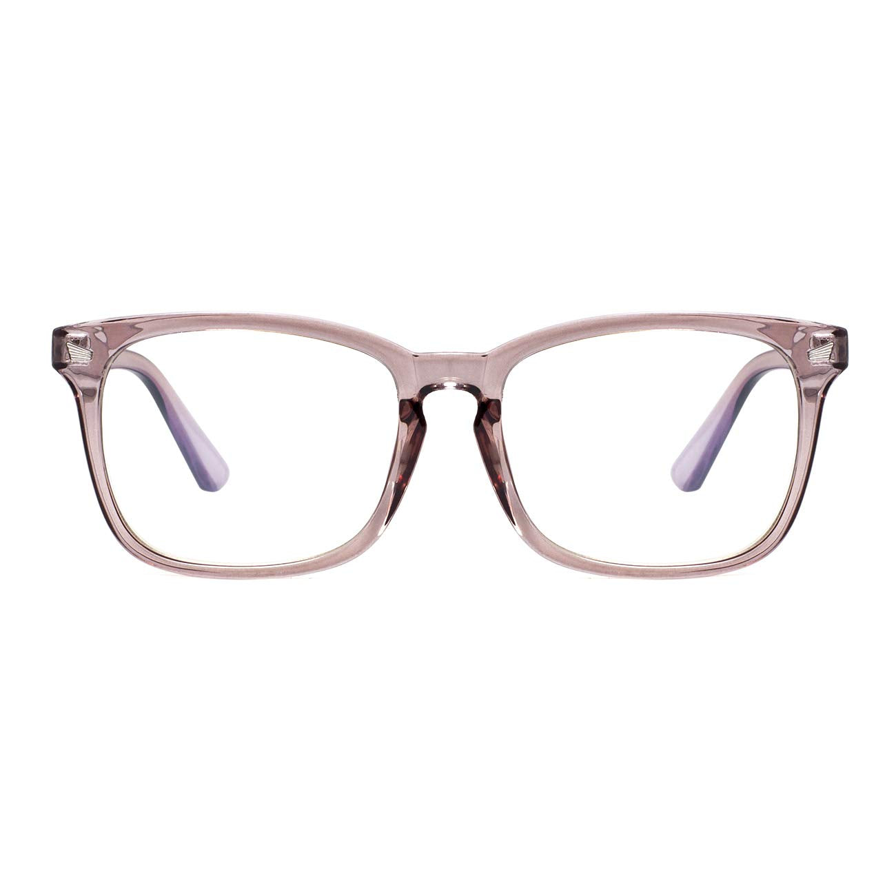 MAXJULI Blue Light Blocking Glasses,Computer Reading/Gaming/TV/Phones Glasses for Women Men(Transparent)