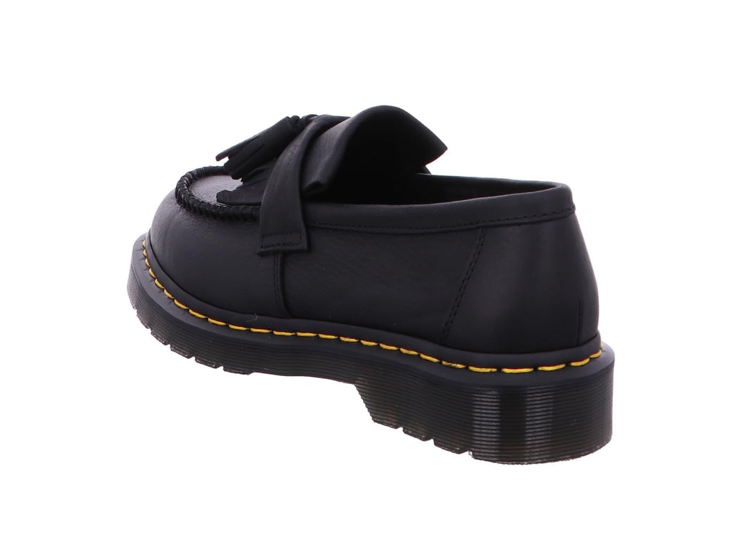 Dr. Martens Unisex Adult Adrian Yellow Stitch Leather Loafers