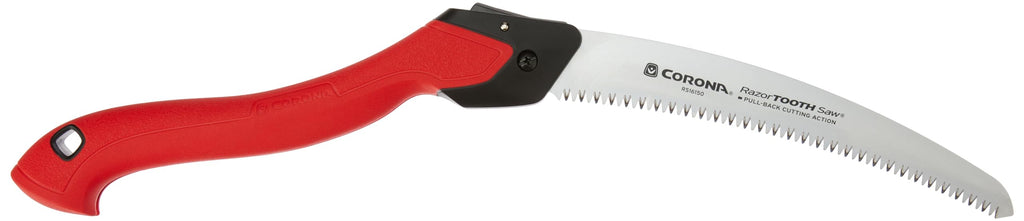 Corona RS 7245 Razor Tooth Folding Saw, 7-Inch Curved Blade, Steel