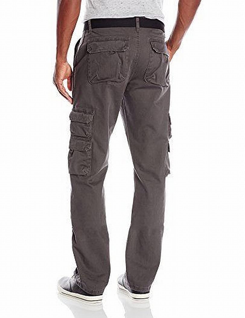 Wrangler Authentics Men's Premium Relaxed Fit Straight Leg Cargo Pant (Bennard)