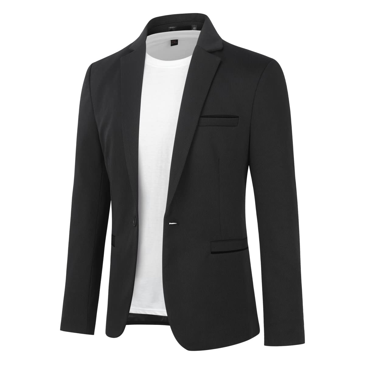 Cloudstyle Men's Suit Jacket One Button Slim Fit Sport Coat Business Daily Blazer