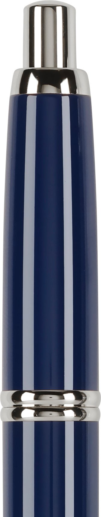 PILOT Vanishing Point Collection Refillable & Retractable Fountain Pen, Black Carbonesque Barrel with Rhodium Accents, Blue Ink, Medium Nib (60246)