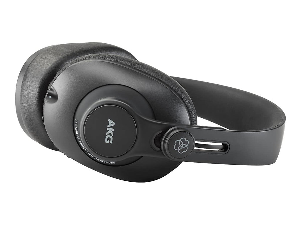 AKG Pro Audio K361 Wired, Over-Ear, Closed-Back, Light Weight, Foldable, Professional Recording Studio Headphones, Studio Monitor Mixing, Podcast, DJ Stereo Headsets, Black