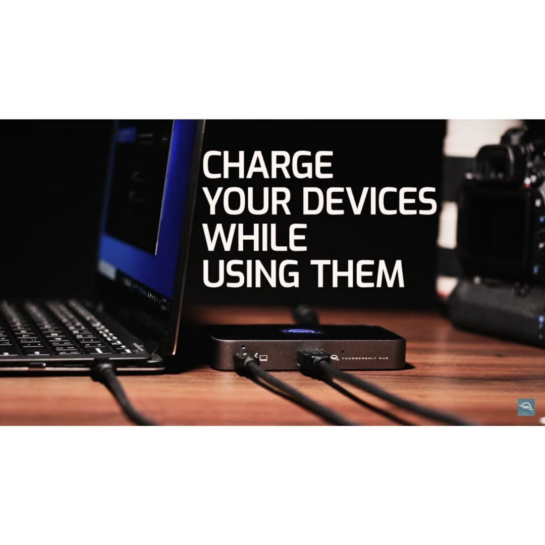 OWC Thunderbolt HUB with 4 X Thunderbolt 4 and 1 X USB-A