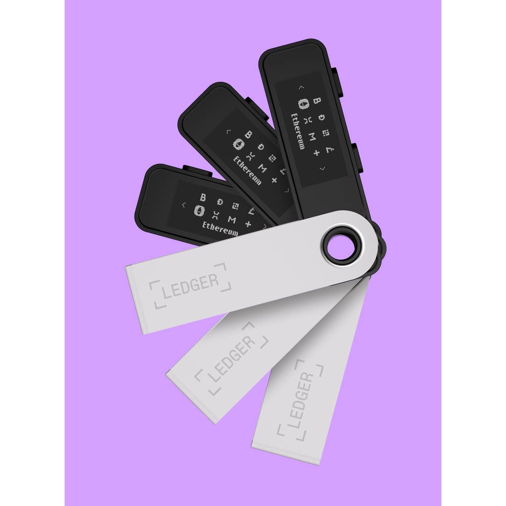 Ledger Nano S Plus Signer – The accessible Way to Manage Your Crypto & NFTs securely (Ledger Wallet for Desktop and Android only) – Matte Black