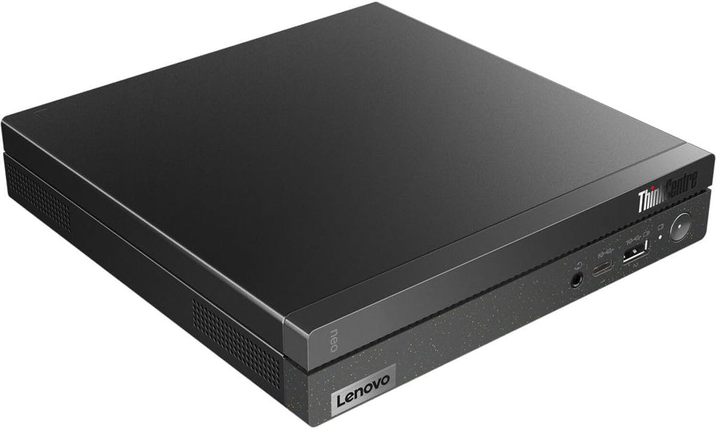 Lenovo ThinkCentre neo 50q Gen 4 Tiny Desktop Computer, Intel Core i5-13420H 2.1GHz, 16GB RAM, 256GB SSD, Windows 11 Pro, Black