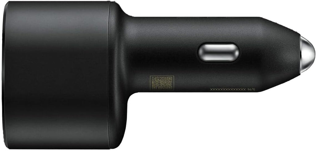Samsung Super Fast Dual Car Charger (45W+15W) Dual Ports USB-C & USB-A - Black - EP-L5300XBEGWW