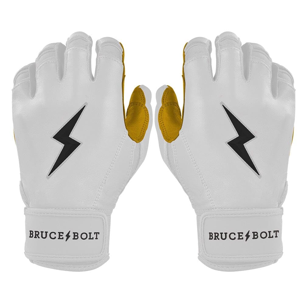 BRUCE BOLT Original Series Short Cuff Batting Gloves - Classic Edition - Adult & Youth Sizes